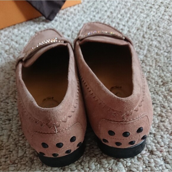 Tod\'s Lane With Vamp in Strass Crystal Low Heel size 8.5
